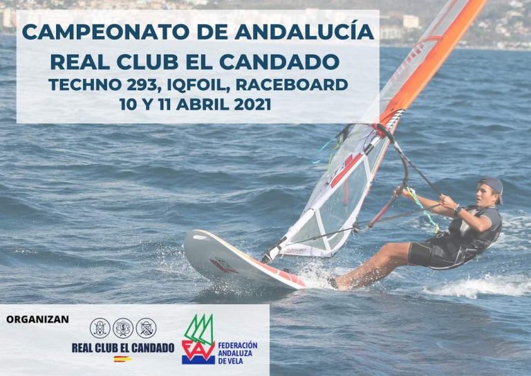 cartel Campeonato de Andalucia Windsurf