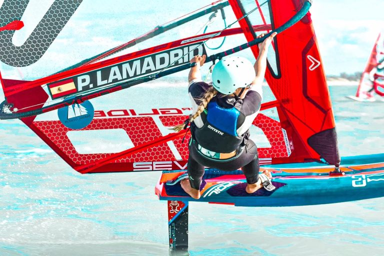 Campeonato de Europa de iQFoil Pilar Lamadrid