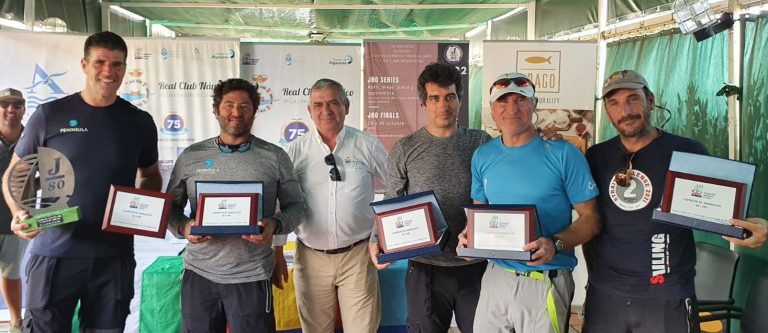 El monotipo ‘Península’ gana el Campeonato de Andalucía de J/80 tras una final de infarto