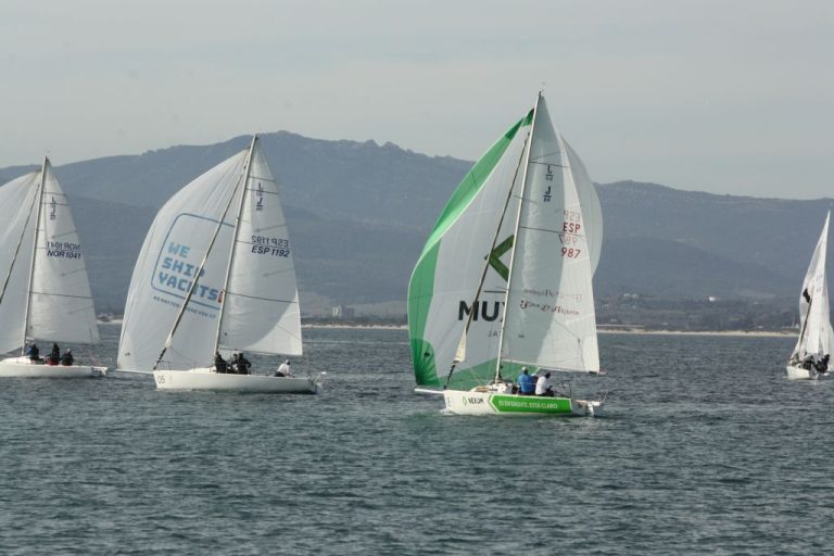 Tanto para el ‘Michelle Team’ en la recta final de las series de otoño del Circuito Alcaidesa Marina de J/80