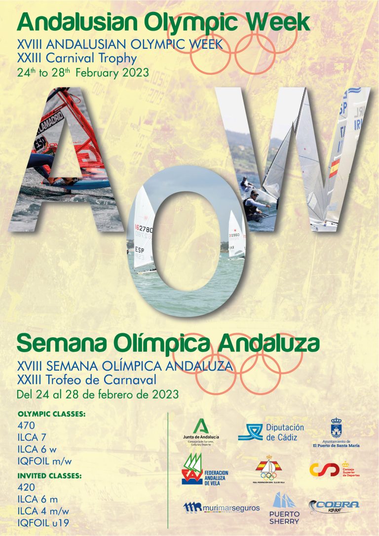 Este sábado arranca la Semana Olímpica Andaluza en la bahía de Cádiz