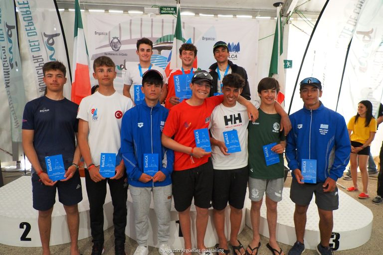 Cádiz cierra un gran Campeonato de Europa de ILCA 4