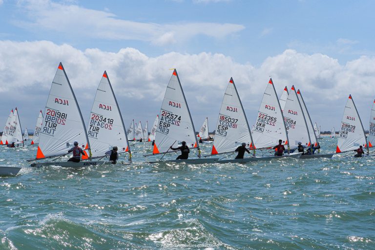 El europeo de ILCA 4 llega a su gran final tras otra jornada de excelencia gaditana