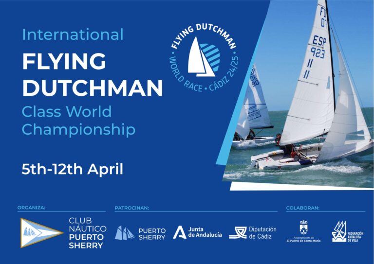 Puerto Sherry se convierte en epicentro mundial de la vela con el Campeonato del Mundo de Flying Dutchman 2025