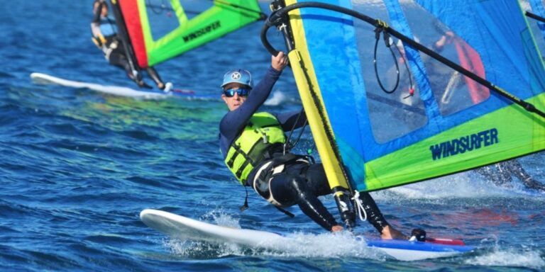 Dominio linense en la Copa de Andalucía de Windsurfer celebrada en Punta Umbría