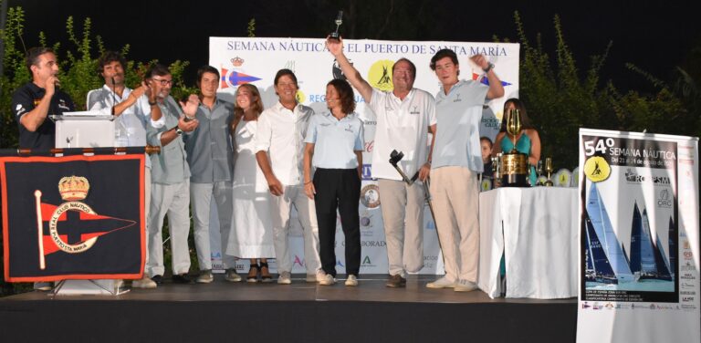 Broche a la 54 Semana Náutica en un acto cargado de pasión, homenaje y compromiso con la Vela de Crucero