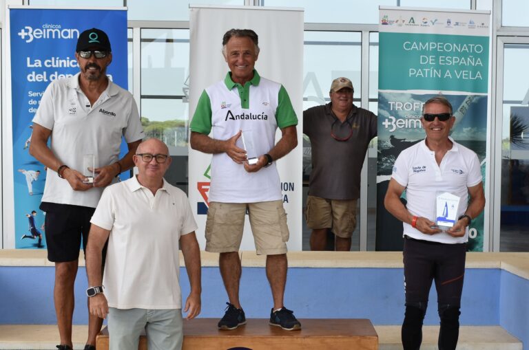 Los campeones de los rankings andaluces revalidan su dominio en Snipe, Patín a Vela, Raceboard y Techno Sub 15, con nuevo protagonista en Techno Sub 17