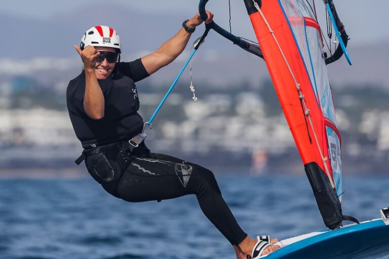 Pilar Lamadrid arranca la temporada con buenas sensaciones en los iQFOil Games de Lanzarote