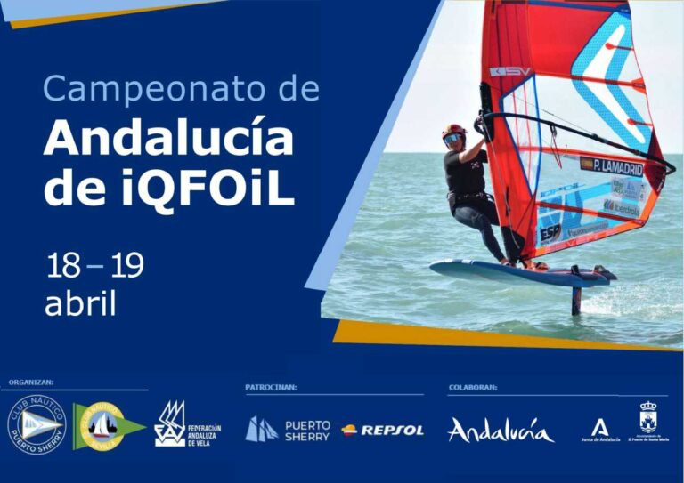 La bahía de Cádiz acoge la competición por los títulos autonómicos de iQFOil 2026