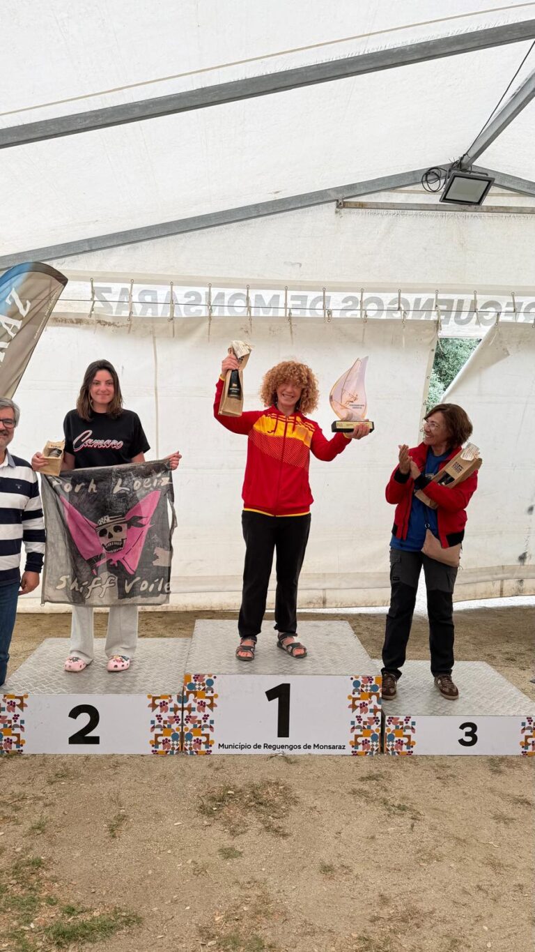 La gaditana María del Mar Lara se proclama campeona de Europa femenina de Raceboard en Monsaraz.